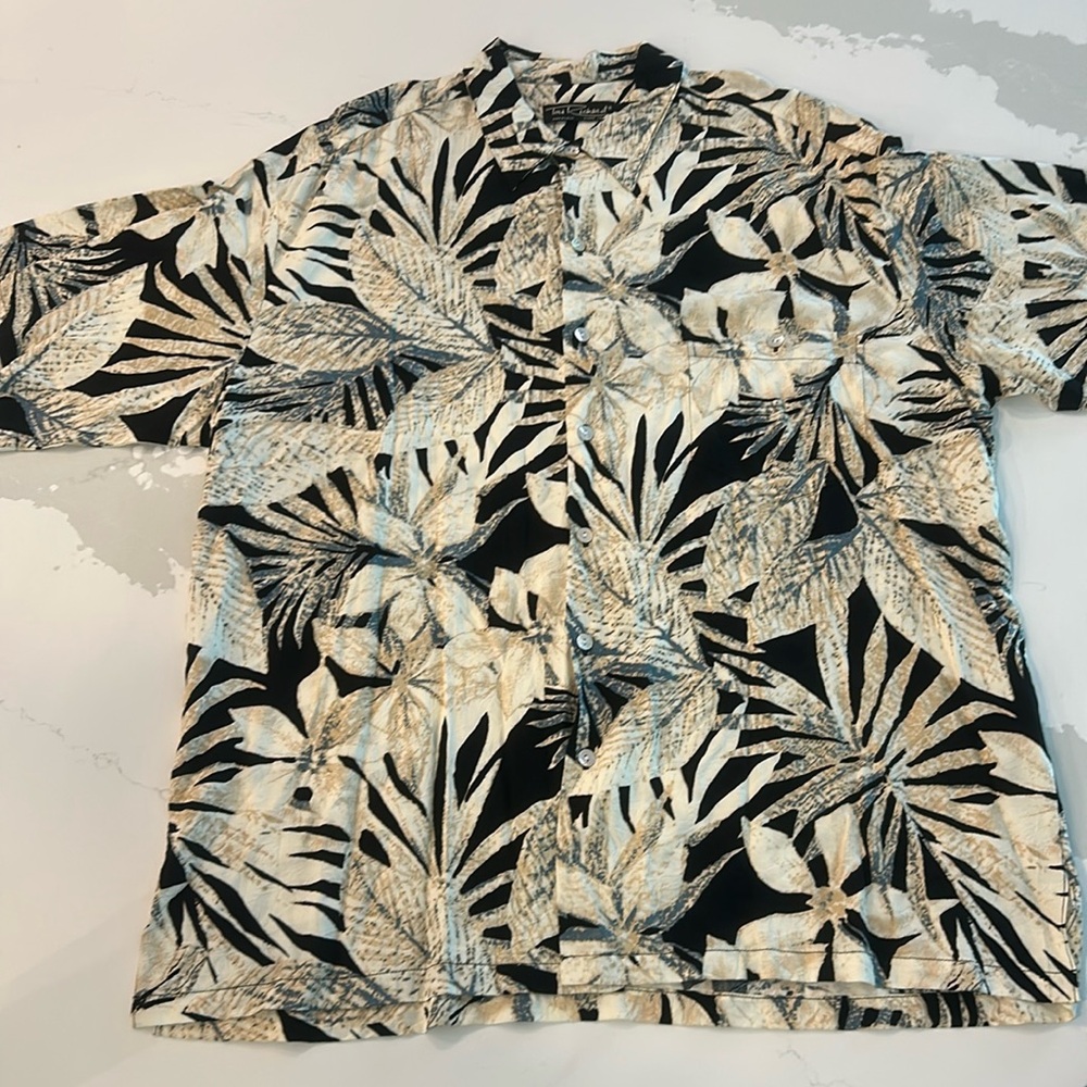 Tori Richard 100% Viscous Button Down Hawaiian Shirt Mens X-Large